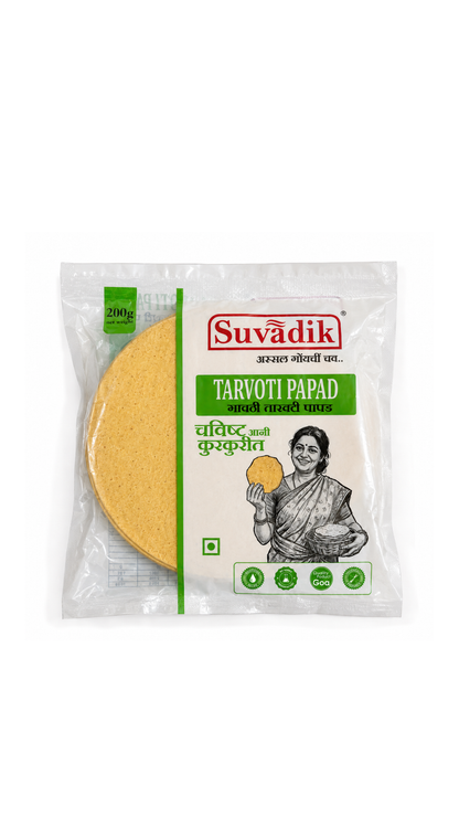 TARVOTI PAPAD PACK OF 4 (800g)